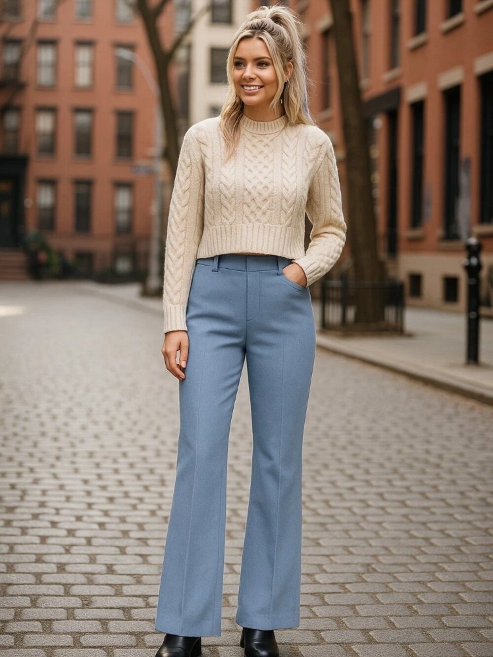 Banana Republic Wool Blend High Waist Wide Leg Preppy Pants Size 2 New With Tags